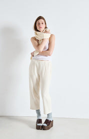 AMERICAN VINTAGE  BOBY JOG ECRU PANT