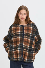 ICHI  KOLIRA JA DARK NAVY CHECK
