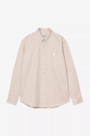 CARHARTT WIP MADISON SHIRT FLEUR DE SEL