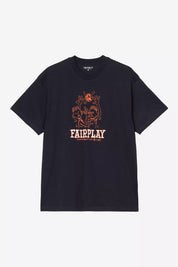 CARHARTT WIP  FAIRPLAY T SHIRT  DARK NAVY