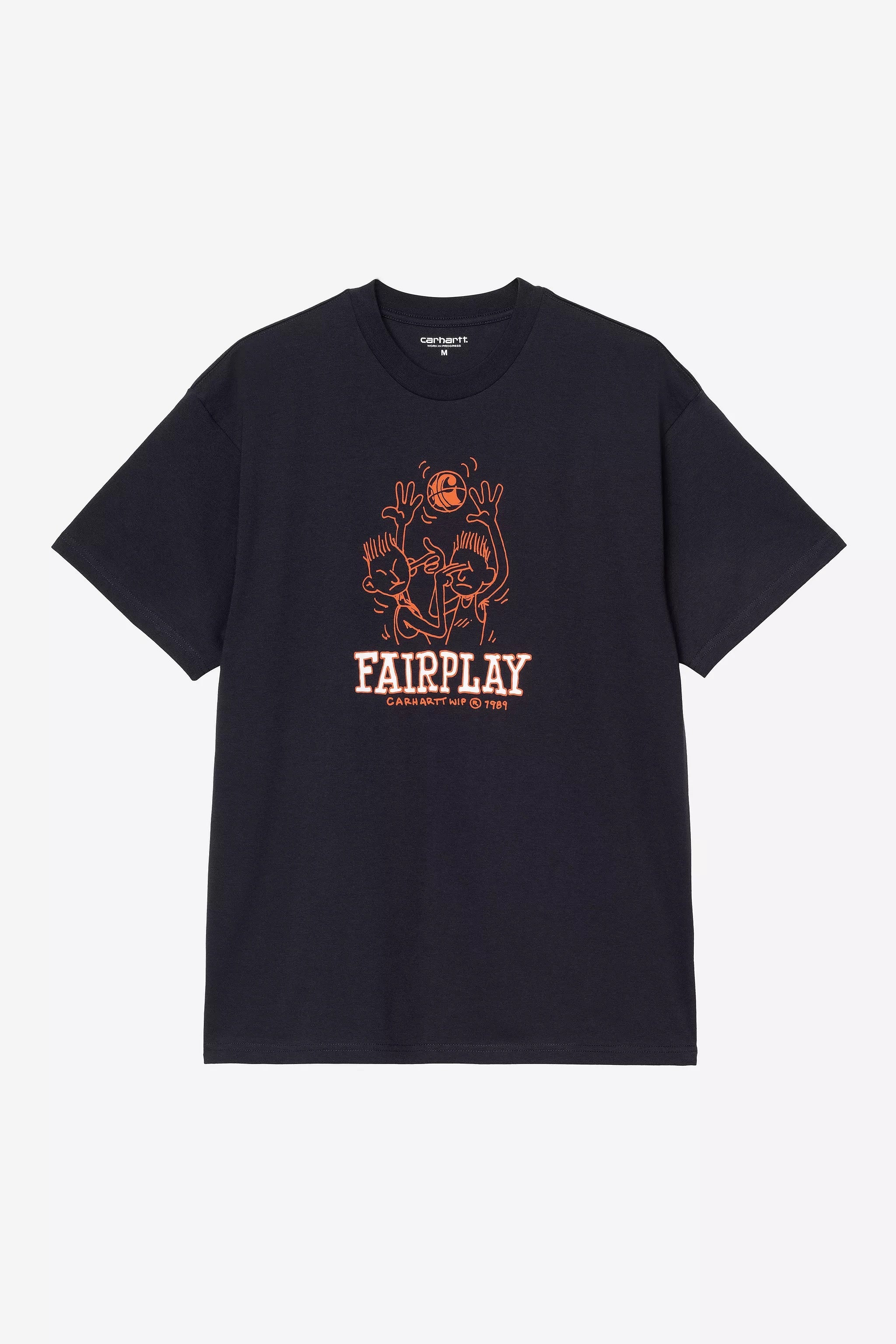 CARHARTT WIP  FAIRPLAY T SHIRT  DARK NAVY