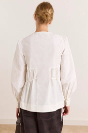 DAMSON MADDER  LETTIE BOW White