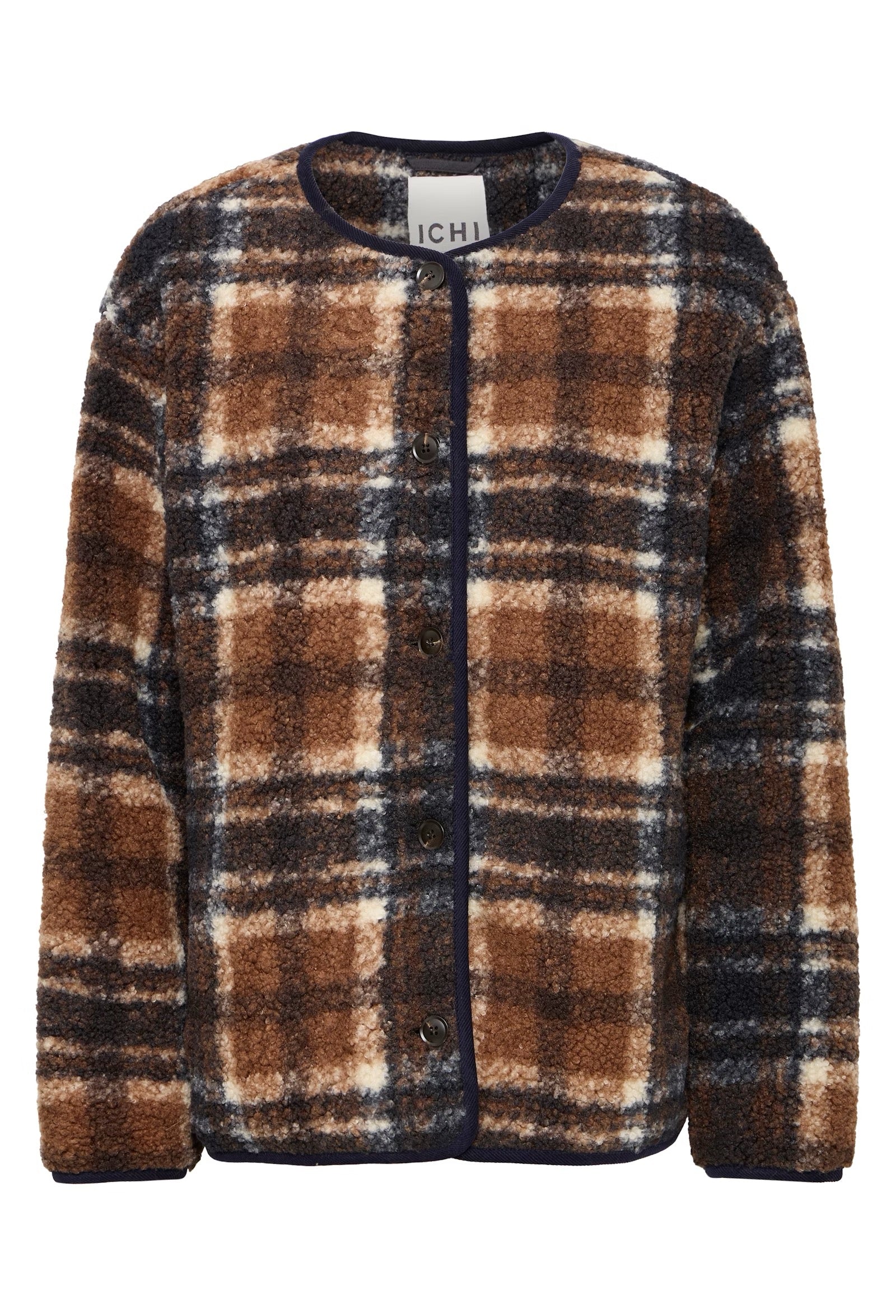 ICHI  KOLIRA JA DARK NAVY CHECK