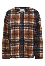 ICHI  KOLIRA JA DARK NAVY CHECK