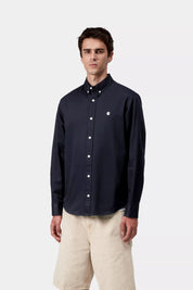 CARHARTT WIP MADISON SHIRT NAVY