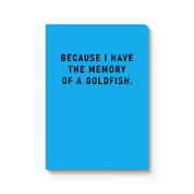 MEMORY OF GOLDFISH NOTEPAD