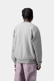CARHARTT WIP  AMERICAN SCRIPT GREY HEATHER