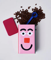 WRAP  COFFEE TIN FACES