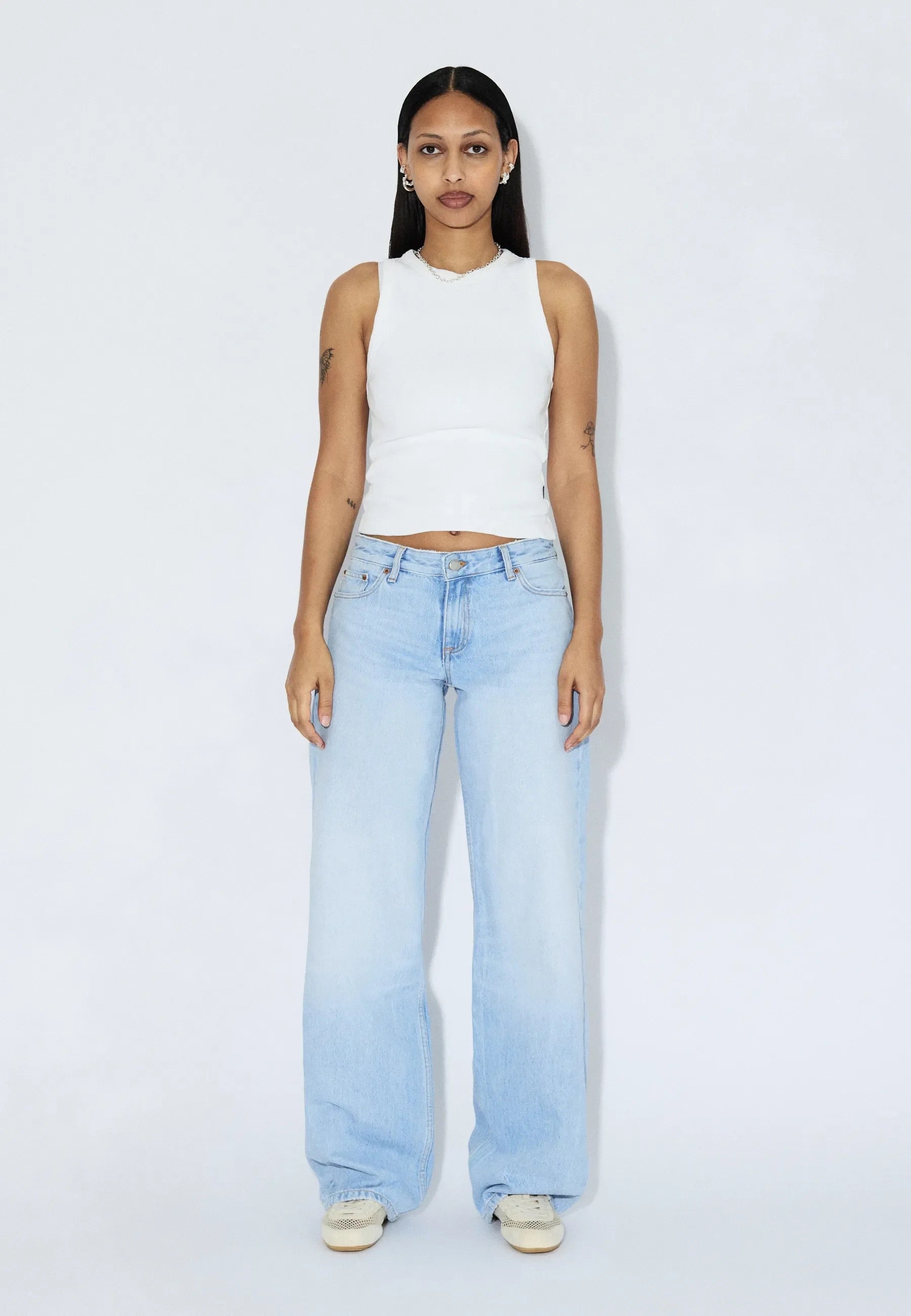 DR DENIM HILL LOW RELAXED STREAM LIGHT FADE