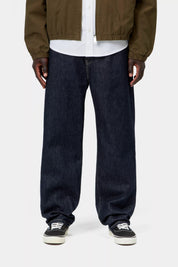 CARHARTT WIP  AARON PANT BLUE RINSED