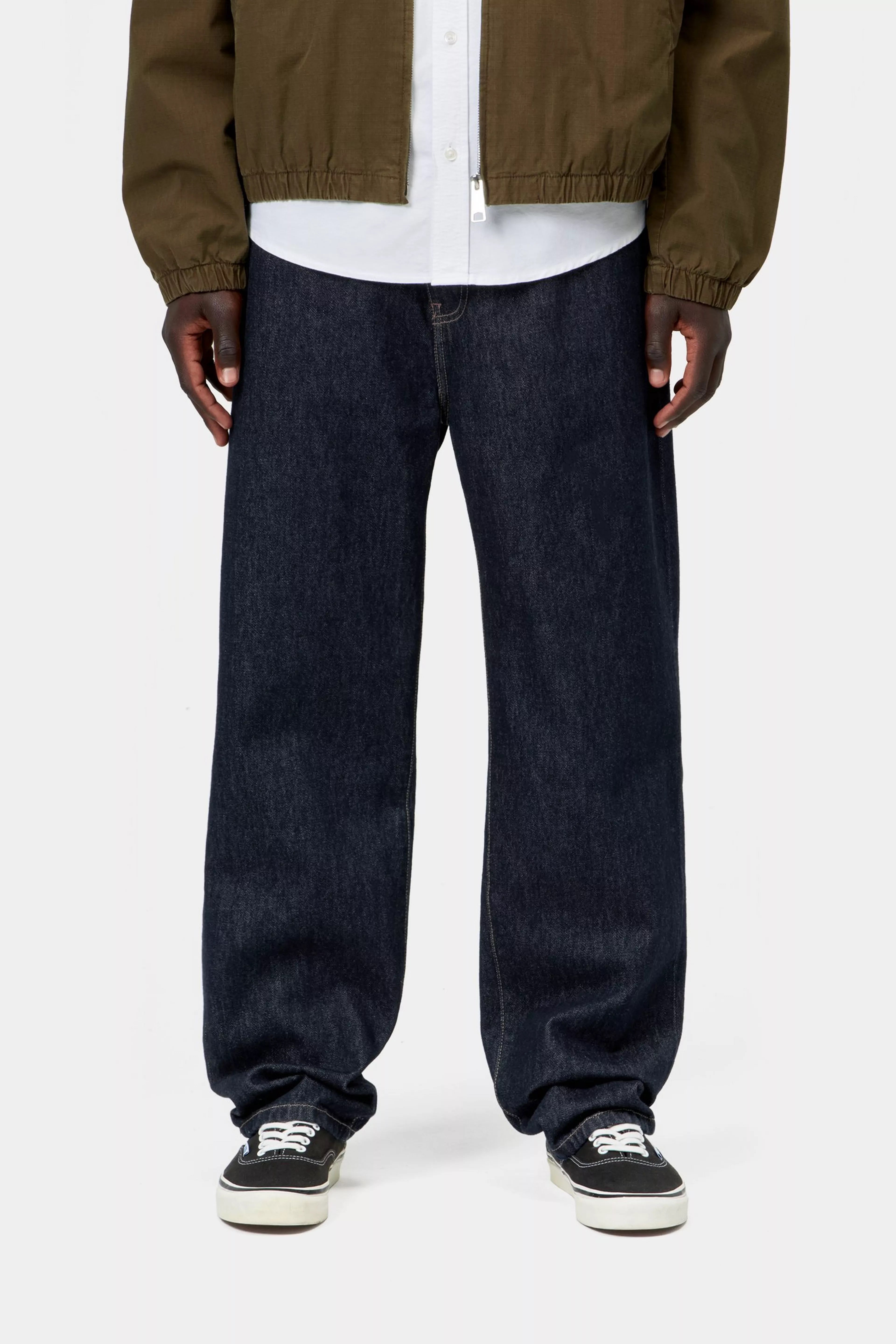 CARHARTT WIP  AARON PANT BLUE RINSED