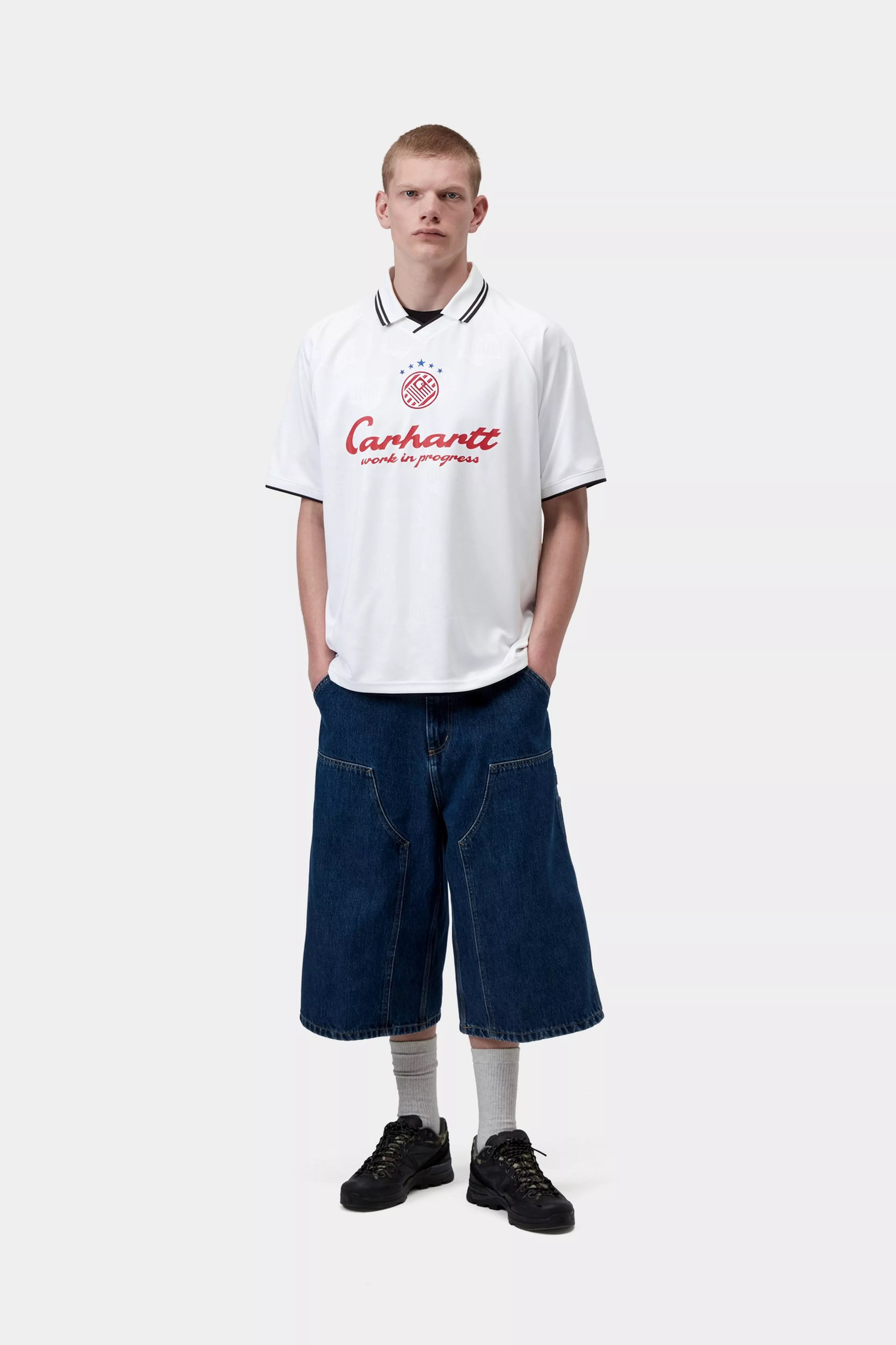 CARHARTT WIP  TERRACE FOOTBALL White
