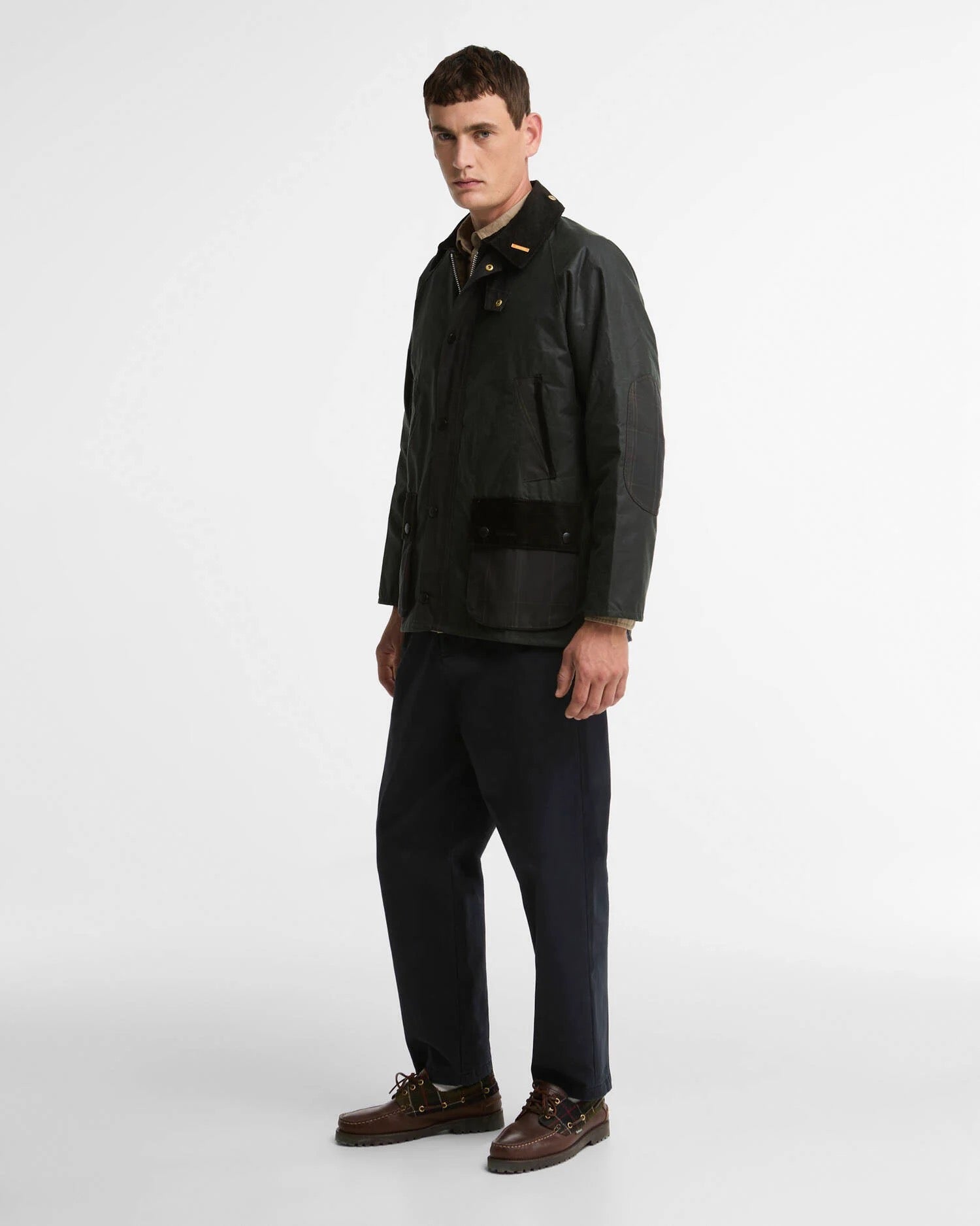 BARBOUR  ICONS PATCH BEDALE SAGE