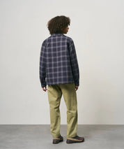 GRAMICCI INUSLATED FLANNEL NAVY SHADOW PLAID
