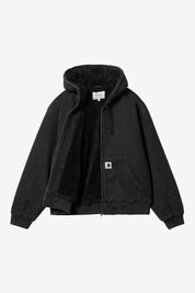 CARHARTT WIP  OG ACTIVE JKT BLACK STONE WASHED