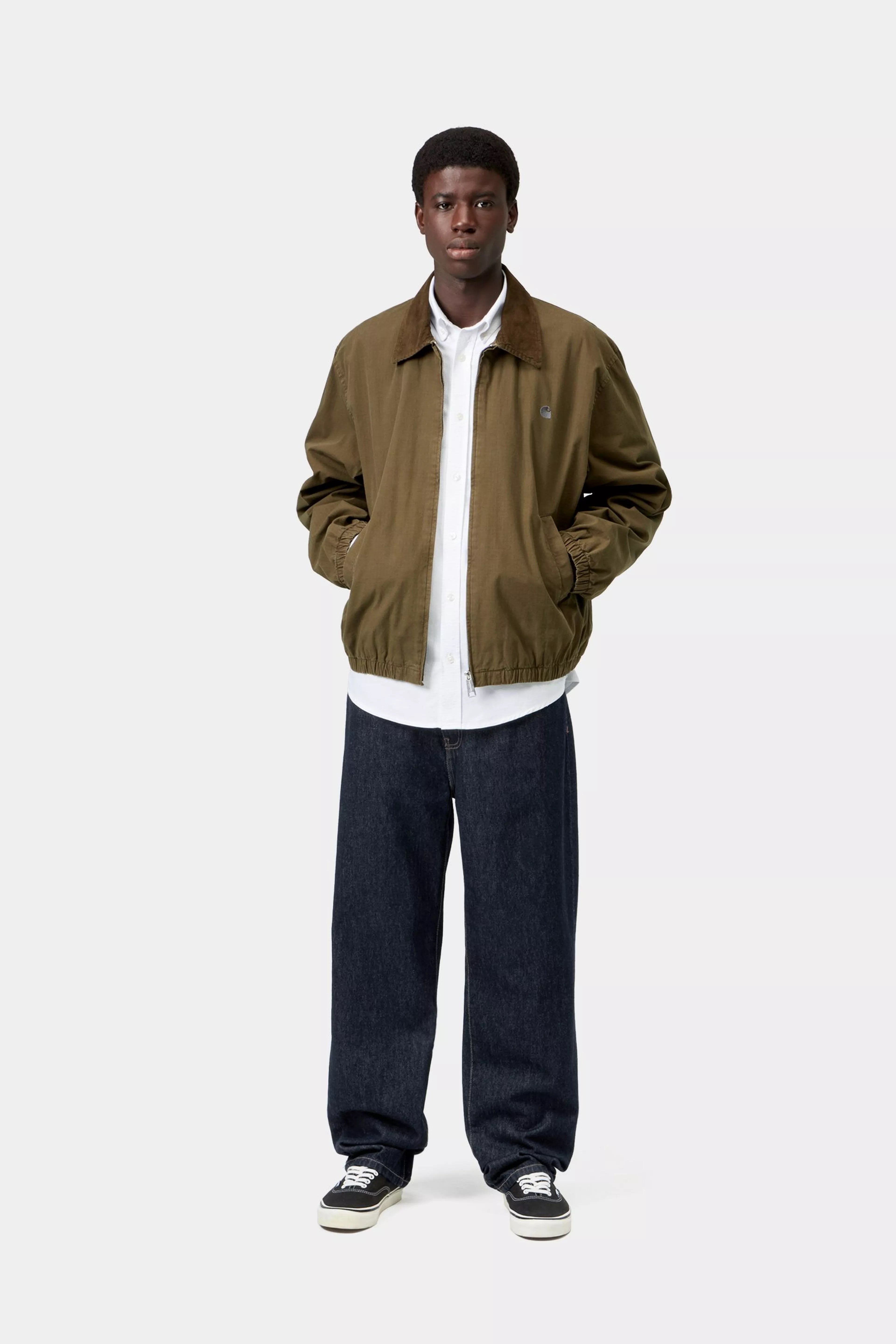 CARHARTT WIP  AARON PANT BLUE RINSED