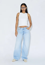 DR DENIM HILL LOW RELAXED STREAM LIGHT FADE
