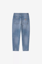 CARHARTT WIP NEWEL DENIM BLUE LIGHT USED WASH