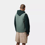CARHARTT WIP  VEST ORGANIC SILVER PINE STONE