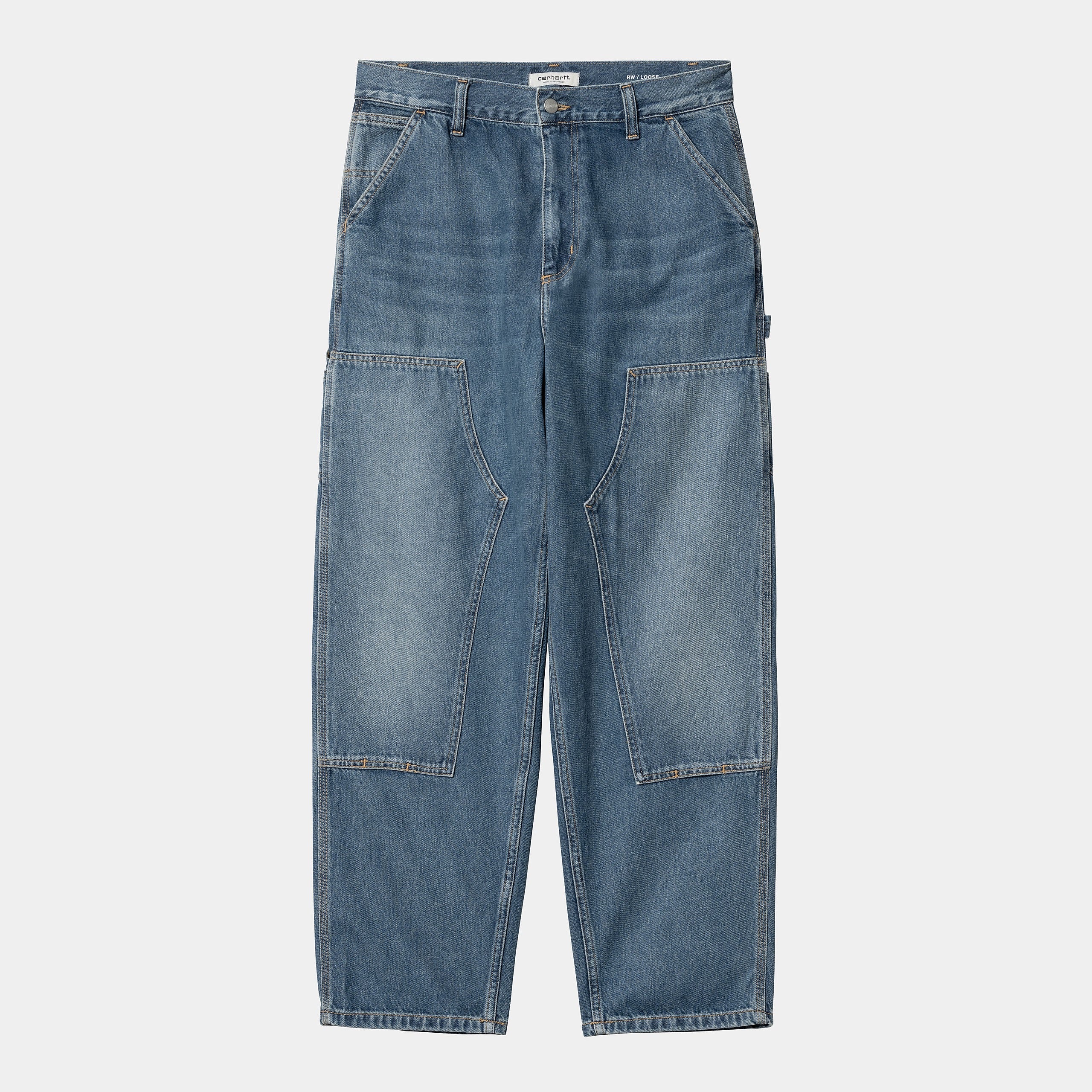 CARHARTT WIP BRANDON KNEE BLUE DARK USED