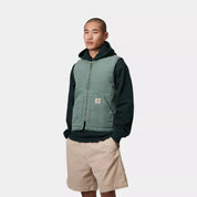 CARHARTT WIP  VEST ORGANIC SILVER PINE STONE