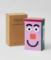 WRAP  COFFEE TIN FACES