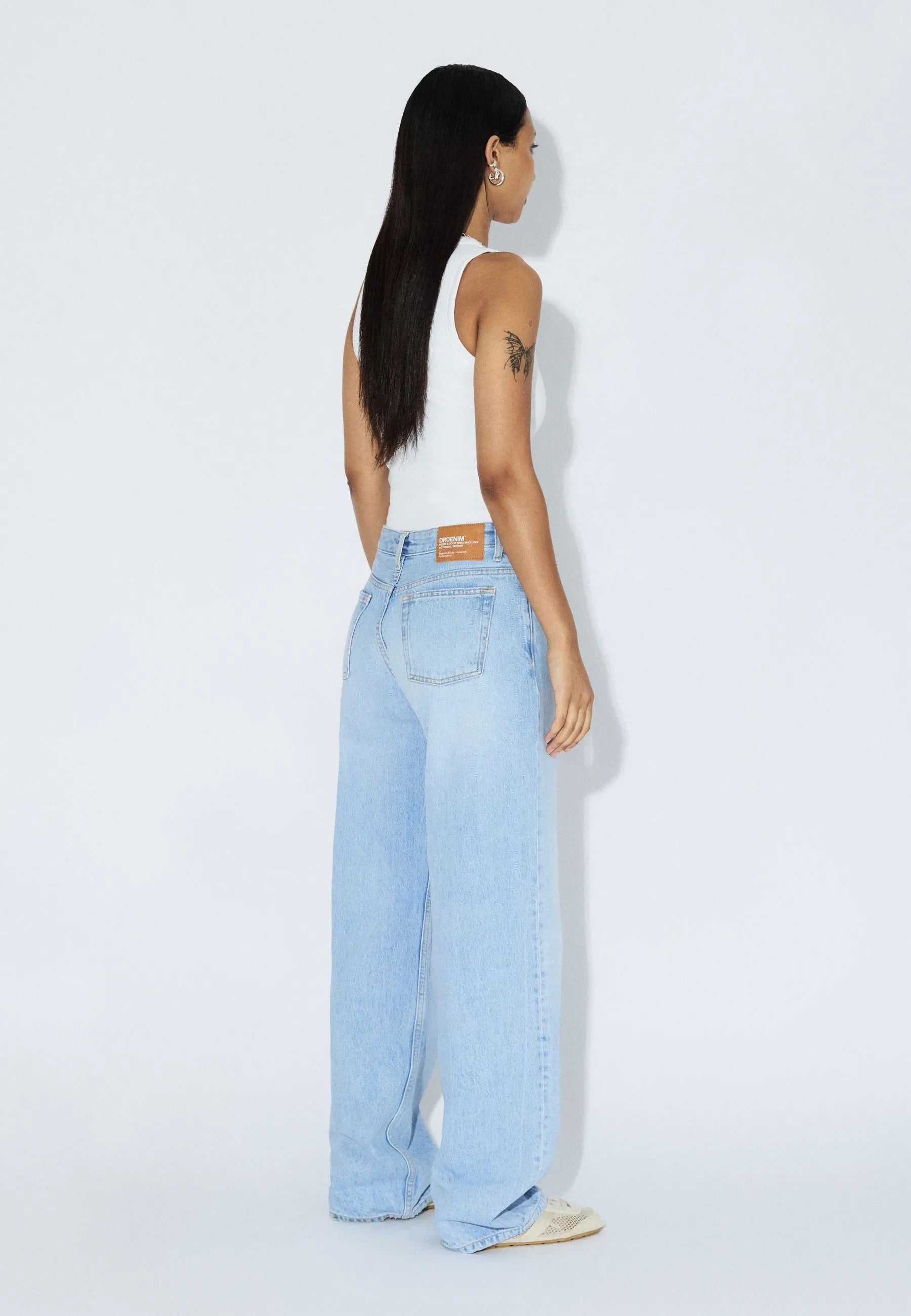 DR DENIM HILL LOW RELAXED STREAM LIGHT FADE