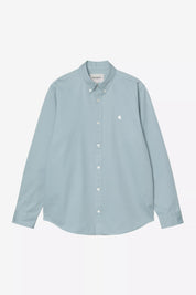 CARHARTT L/S MADISON TOURMALINE/WHITE
