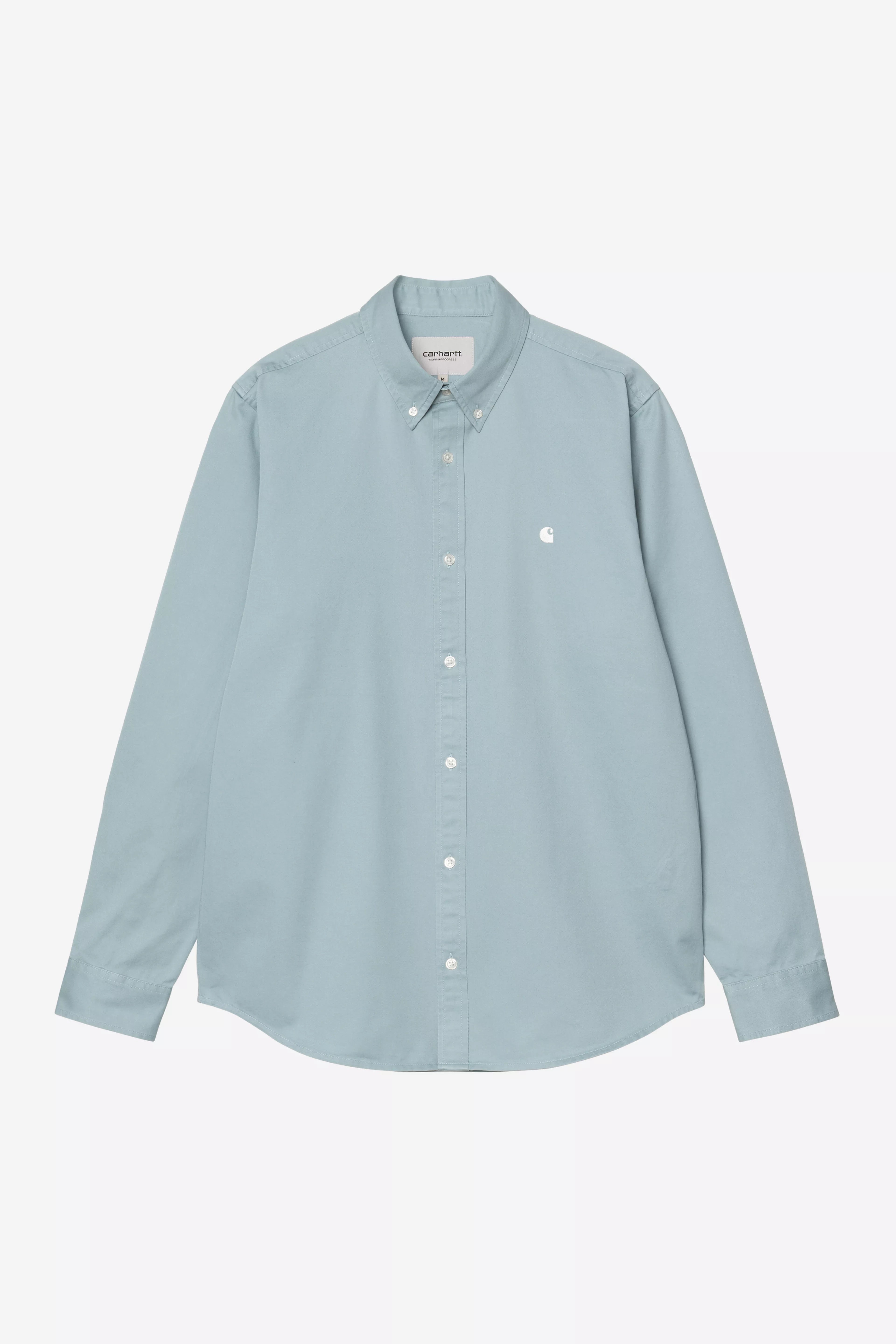 CARHARTT L/S MADISON TOURMALINE/WHITE