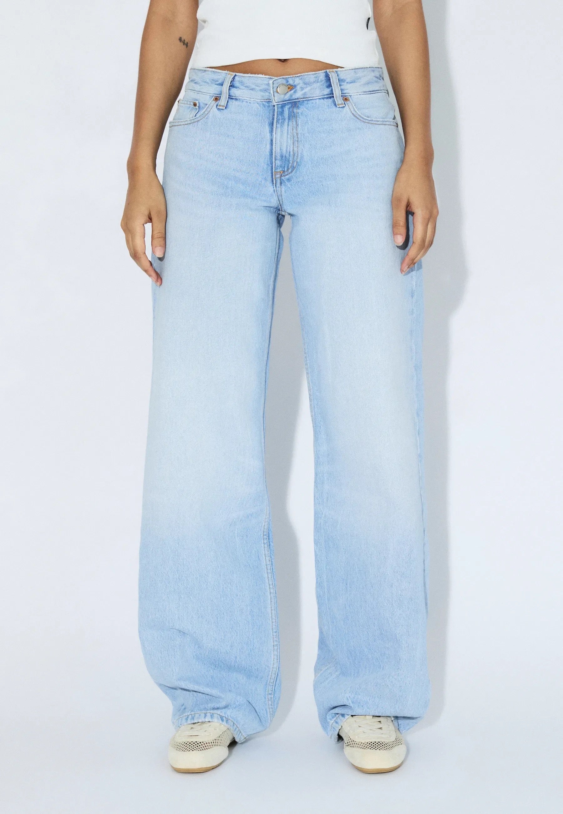 DR DENIM HILL LOW RELAXED STREAM LIGHT FADE