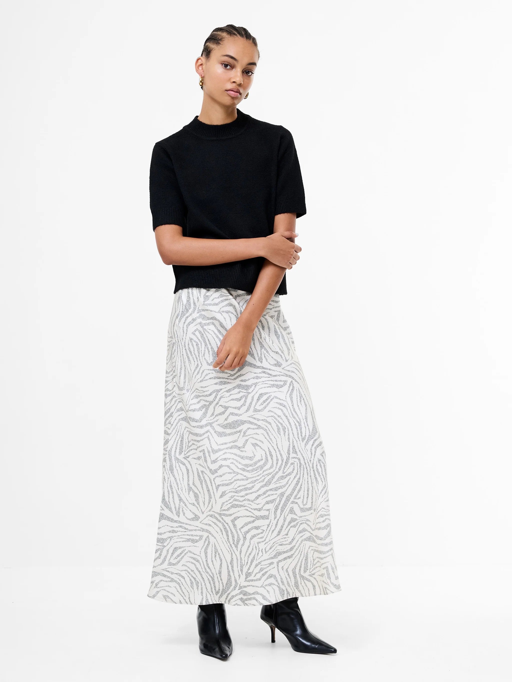 FRENCH CONNECTION KEZIA S/S B Black