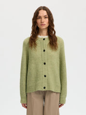 SELECTED LULU LINT/MELANGE CARDIGAN