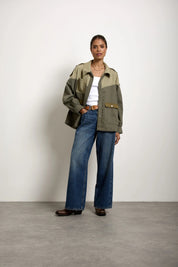 SEVENTY+MOCHI  BOWIE JACKET KHAKI