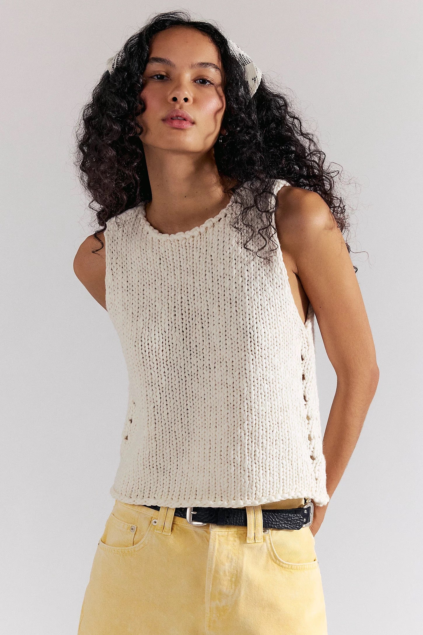 FREE PEOPLE  OPAL TANK IVORY