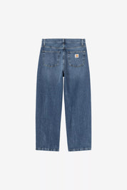 CARHARTT WIP  LANDON PANT BLUE MARBLE USED WASH