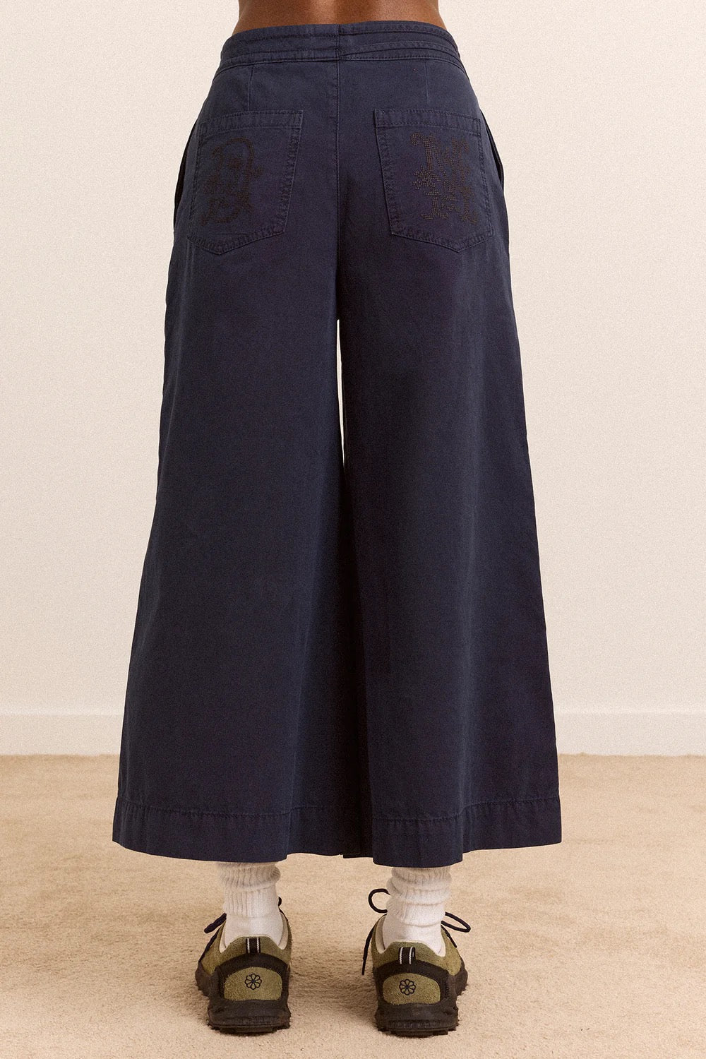 DAMSON MADDER  LOTTA CULOTTE ANTIQUE NAVY