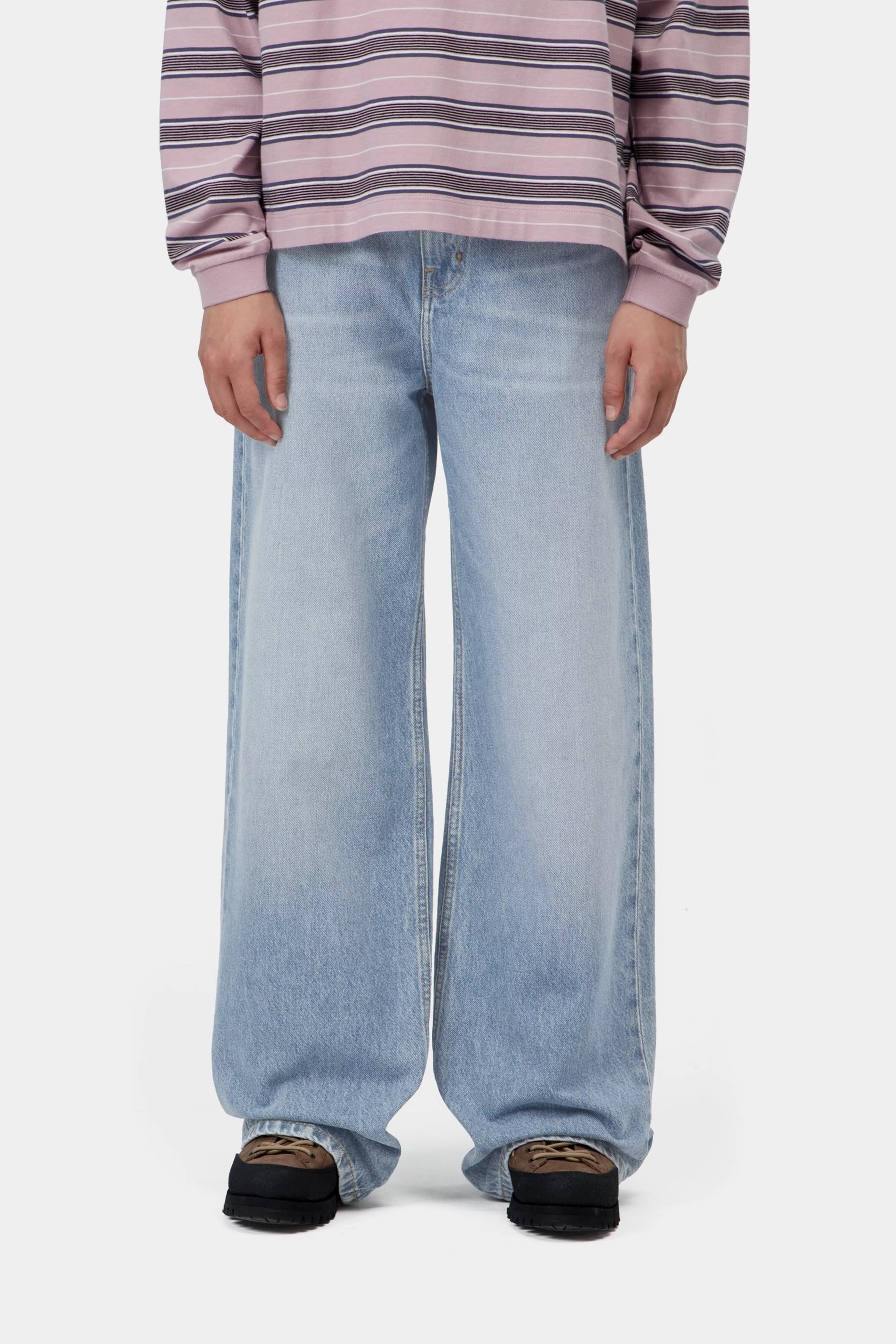 CARHARTT WIP  JANE DENIM BLUE HEAVY TRUE STONE