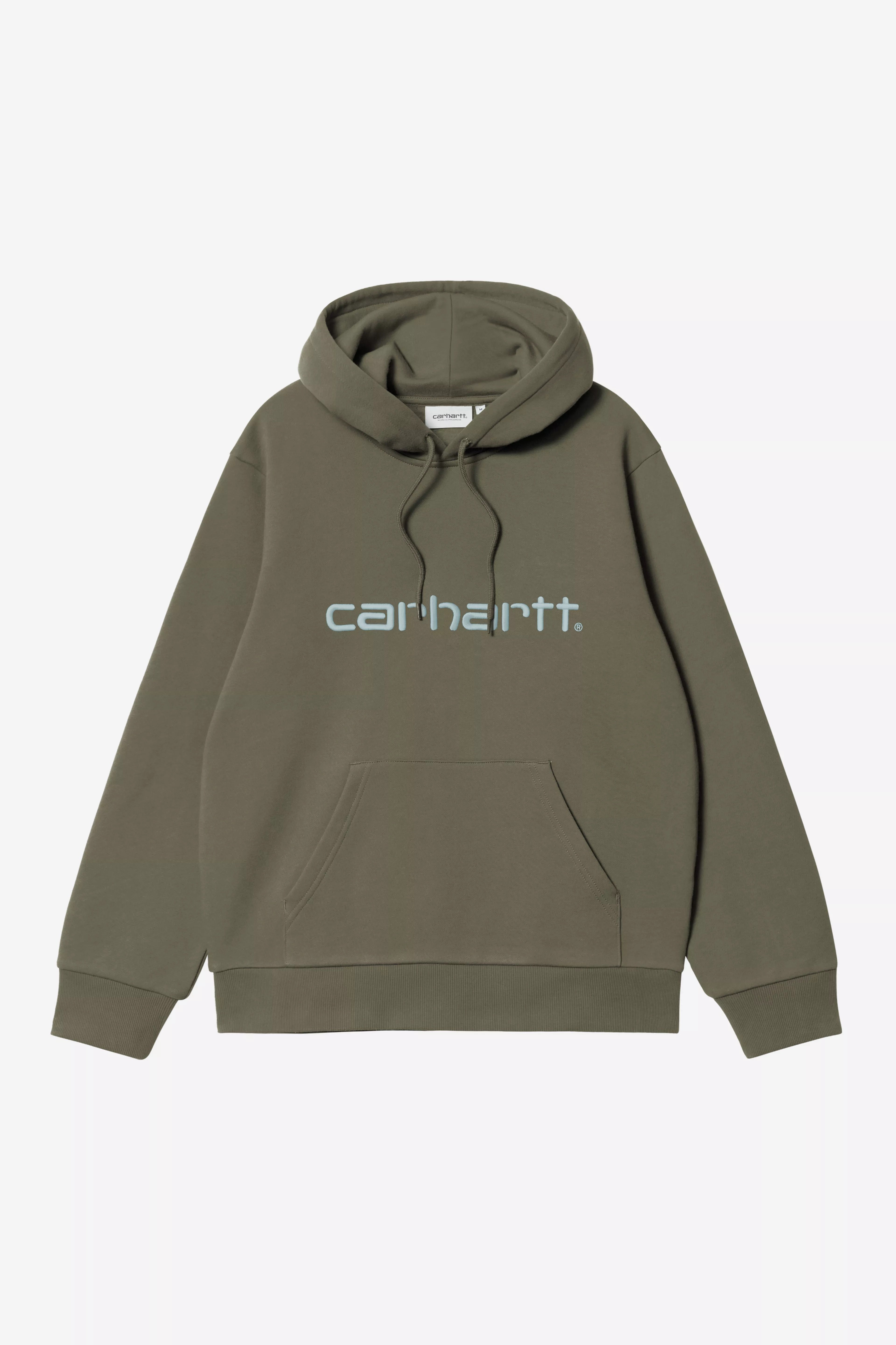 CARHARTT WIP HOODED CARHARTT LEAF/TOURMALINE