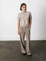 FRENCH CONNECTION KEZIA S/S AN ALMOND NUETRAL