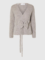 SELECTED FEMME GABELLA STEEL GRAY CARDIGAN