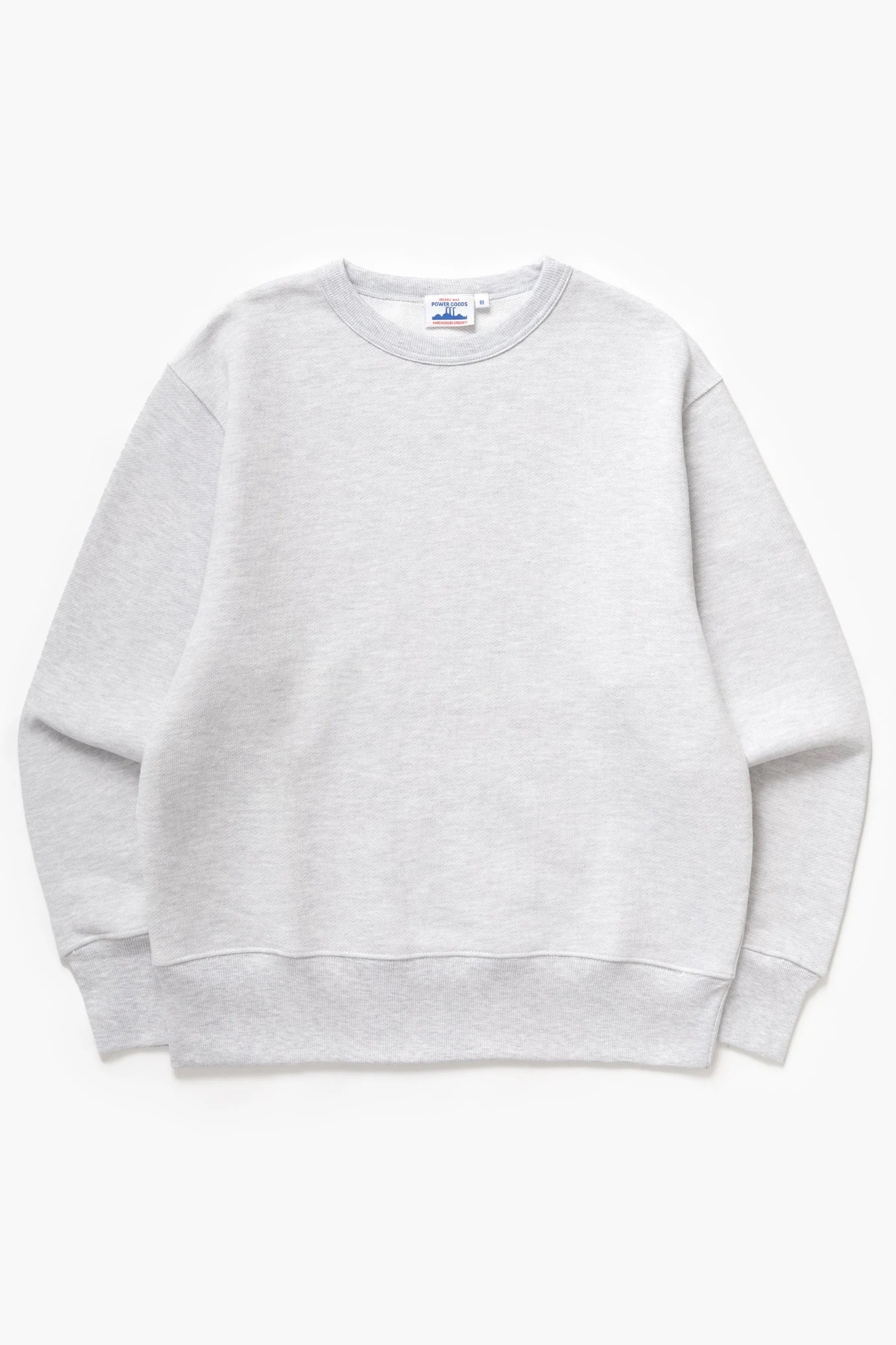 POWER GOODS LOOPBACK CREW ASH