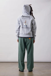 SERVICE WORKS  ADVENTURE HOODIE HEATHER