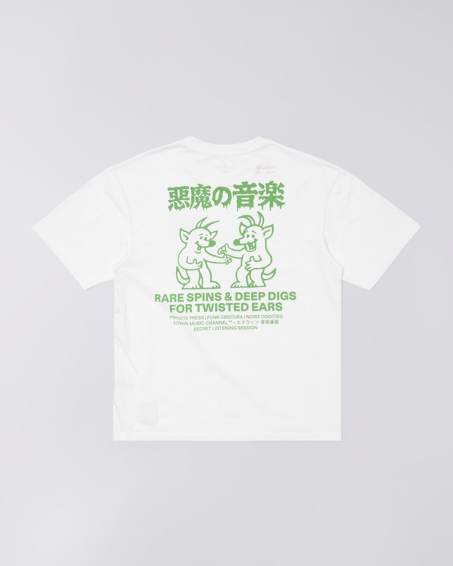 EDWIN  RARE SPINS TEE White