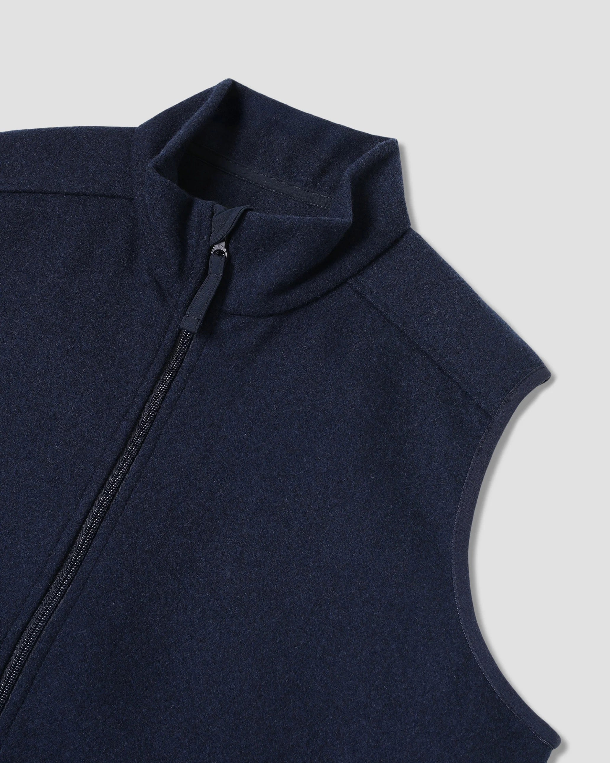STANRAY WOOL VEST NAVY