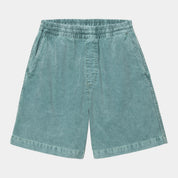 CARHARTT WIP REYNOLD CORD SILVER PINE DUSTY SHORTS