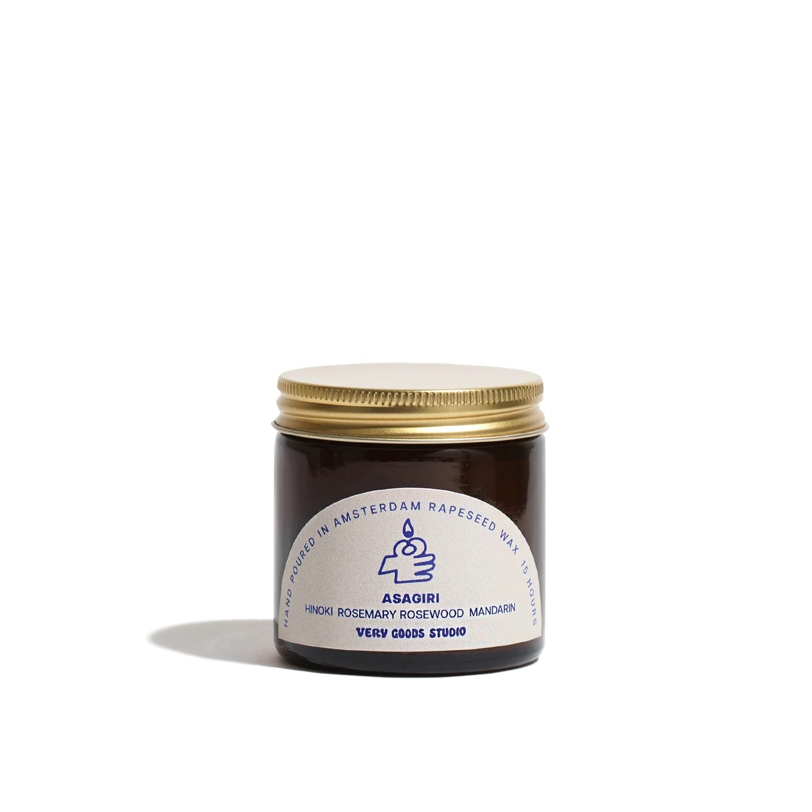 ASAGIRI  ROSEMARY/ROSEWOOD/MANDARIN CANDLE