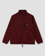 STANRAY WOOL JKT DARK RED