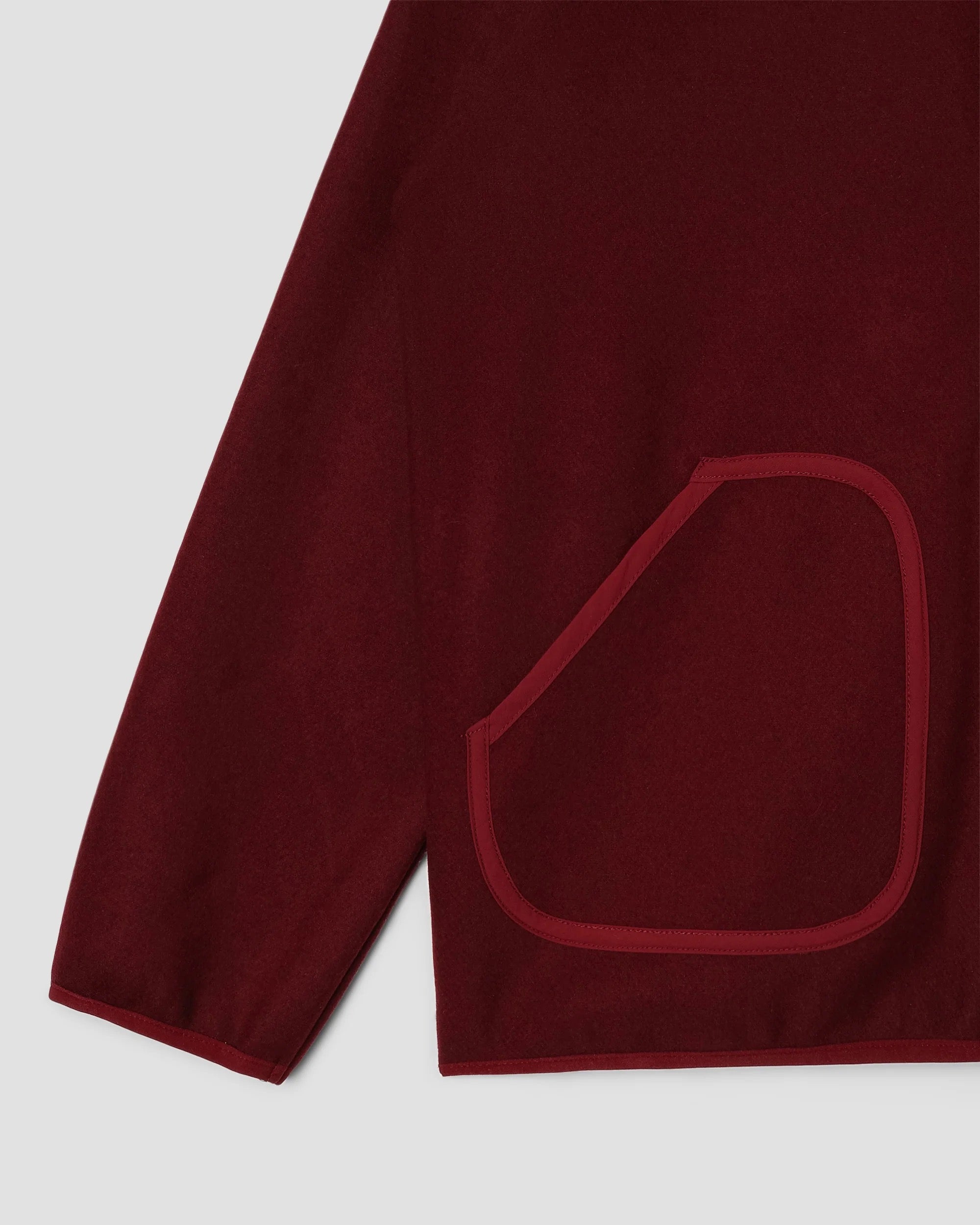 STANRAY WOOL JKT DARK RED