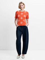 FRENCH CONNECTION  IMELDA DITSY PARADISE ORANGE