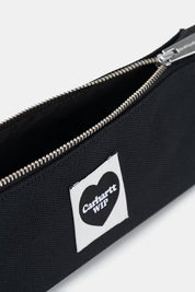CARHARTT WIP HEART PENCIL CASE Black